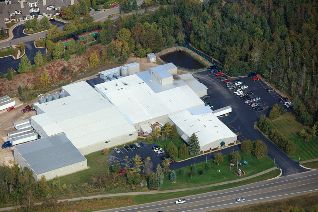 Petoskey Plastics Petoskey, Michigan Plant Aerial