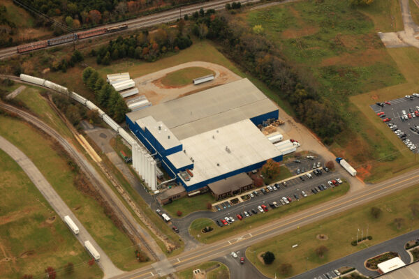 Morristown aerial view