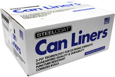 Box of 12-16 Gallon Can Liners