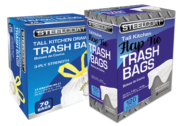 13 Gallon Tall Kitchen Trash Bags