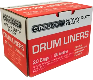 Box of 20, 55-Gallon Professional Contractor Bags
