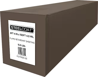 Flame-Retardant 4 Mil Plastic Sheeting