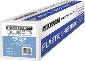 LDPS 0.75 Mil Plastic Sheeting