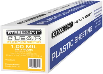 LDPS 1 Mil Plastic Sheeting