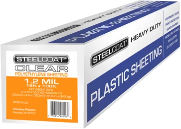 LDPS 1.2 Mil Plastic Sheeting