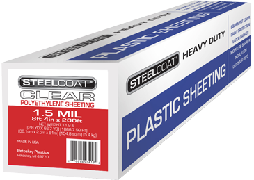 LDPS 1.5 Mil Plastic Sheeting