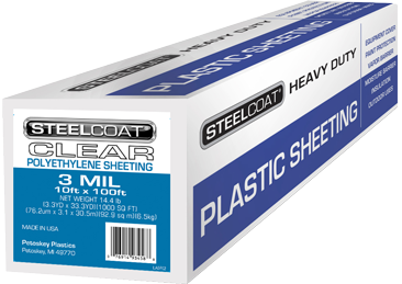LDPS 3 Mil Plastic Sheeting