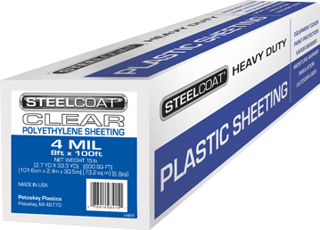 LDPS 4 Mil Plastic Sheeting