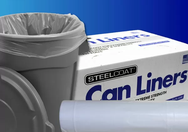Slip-N-Grip® Can Liners