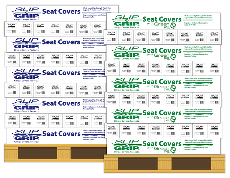 Responsible Design - Carefully considered loaded pallets with cartons